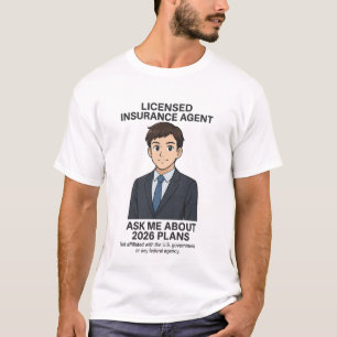 Shirt für lizenzierte Versicherungs-Agent
