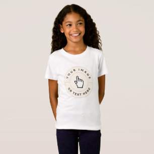 Shirt für Mädchen - Benutzerdefiniert (Bild/Text h