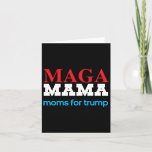 Shirt für Mamas für Trump Patriotic 2020 Karte
