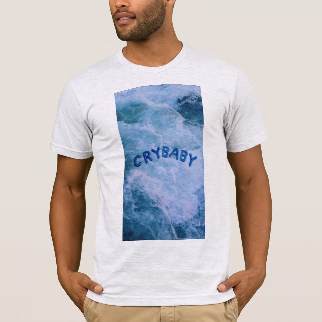 Shirt für Männer: Wellen nie die (Vorderseite)