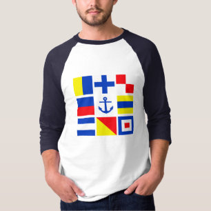 Shirt für Meeresflaggen - wählen Sie Stil & Farbe