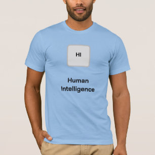 Shirt für menschliche Intelligenz
