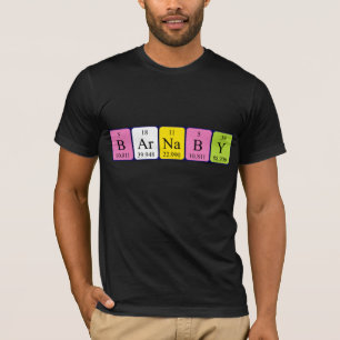 Shirt für periodische Tabellen