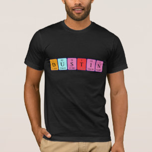 Shirt für periodische Tabellennamen