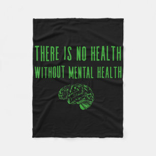 Shirt für psychische Gesundheit - Grünes Ende der Fleecedecke