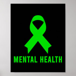 Shirt für psychische Gesundheit - Weltpsychische G Poster