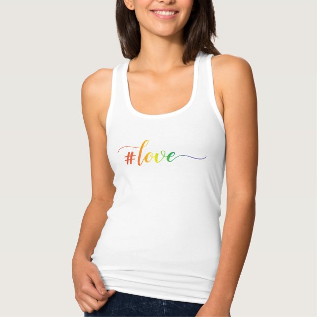 Shirt für Regenbogen-Liebe (Vorderseite)