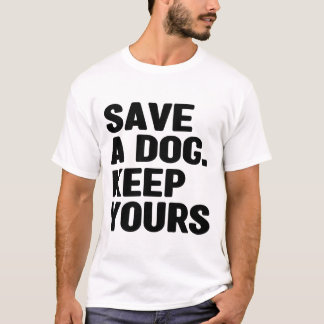 Shirt für rettend Tiere, Shirt für Mama von Hunden