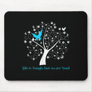 Shirt für Selbstmordbewusstsein bei Frauen Mousepad