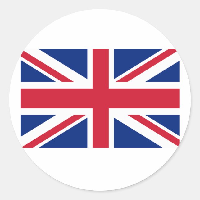 Shirt für Unions-Buchsen Runder Aufkleber (Vorderseite)