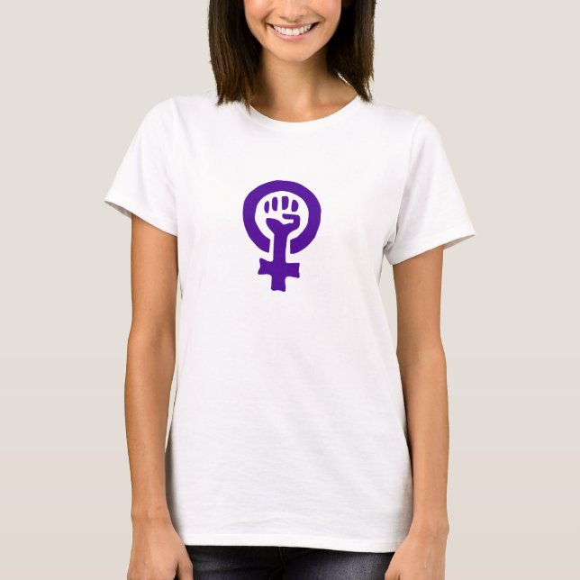 Shirt für weibliche Power (Vorderseite)