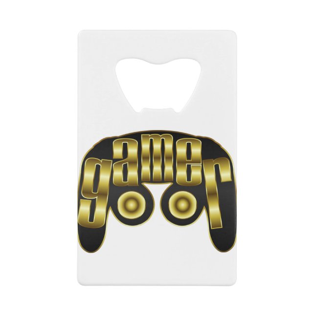 shirt-GAMER-02a Geldbeutel Flaschenöffner (Vorderseite)