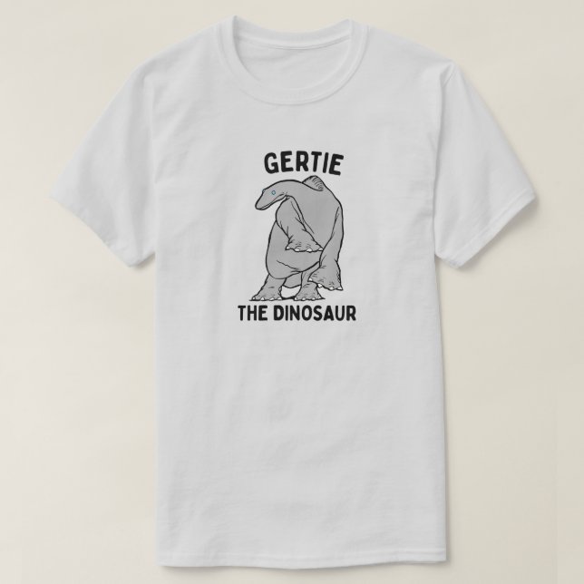 Shirt "Gertie the Dinosaur" (Design vorne)