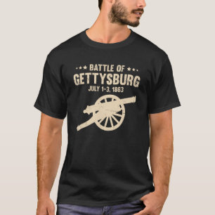 Shirt Gettysburg - Ziviler Krieg Schlacht T - Shir