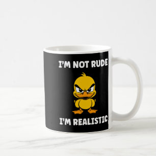 Shirt Grumpy Duck Tier Trotz Nicht Kaffeetasse