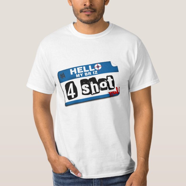 Shirt - hallo ist mein Name (Vorderseite)