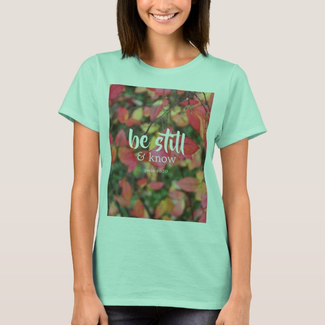 Shirt Herbst bleiben und kennen (Vorderseite)