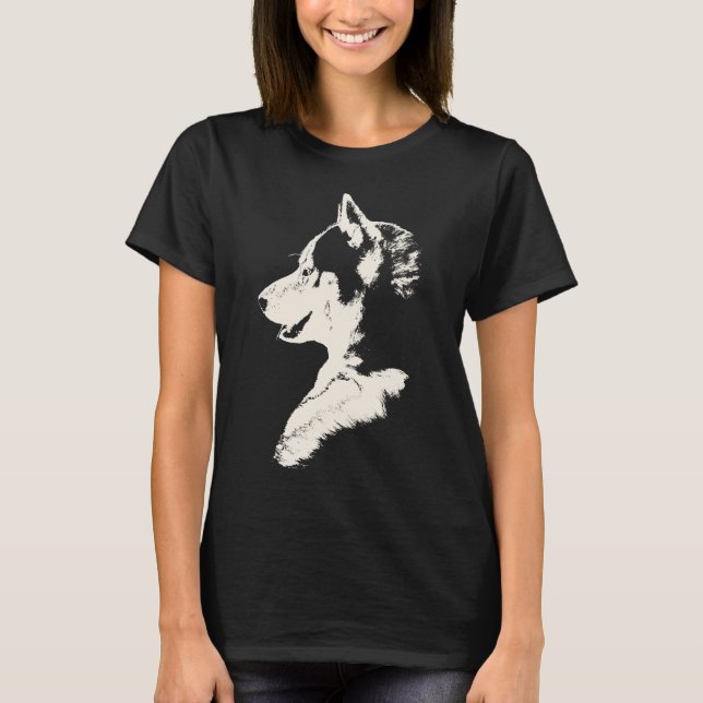 Shirt Husky-Malamute-Hundeshirt (Vorderseite)
