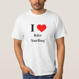 Shirt - I heart Kite Surfen