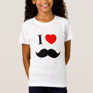 Shirt I Liebe-Schnurrbart