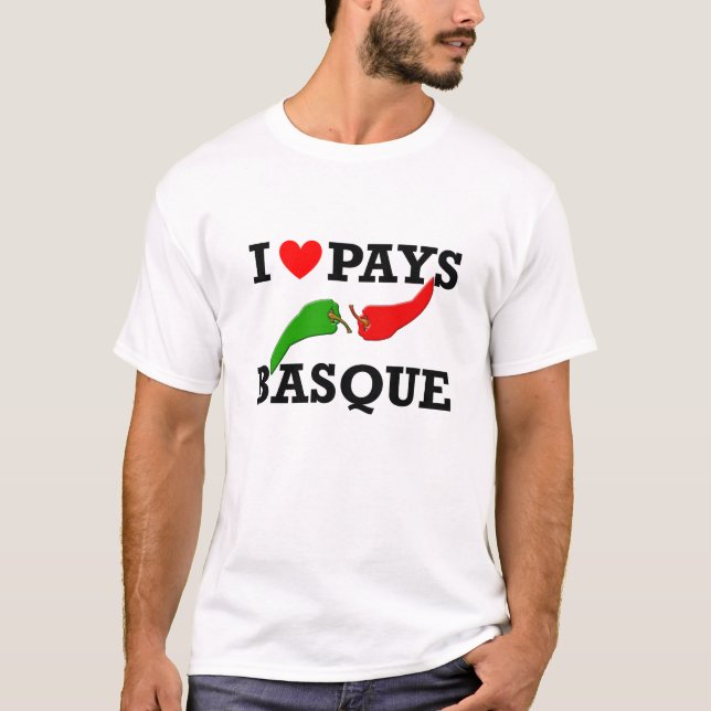 SHIRT I LOVE BASKENLAND (Vorderseite)