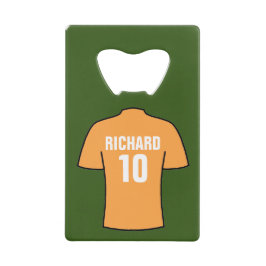 Shirt in Old Gold Geldbeutel Flaschenöffner