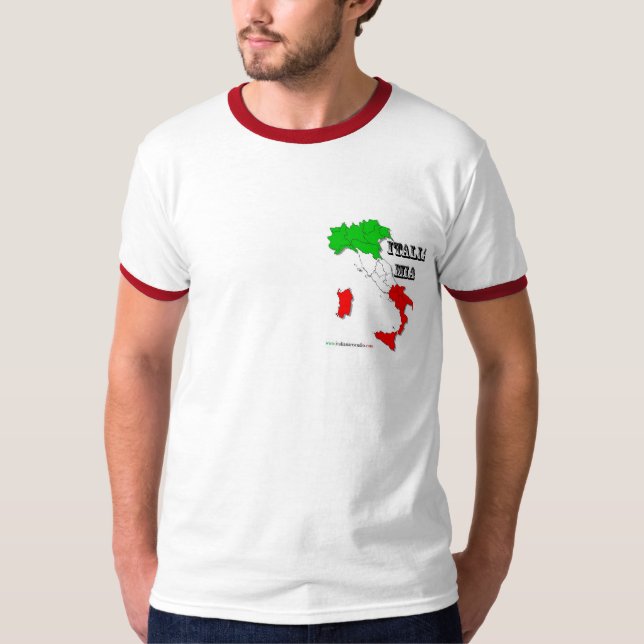 Shirt Italien Mia. (Vorderseite)