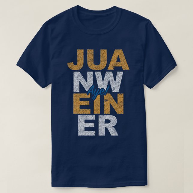 Shirt Juans Weiner (Design vorne)