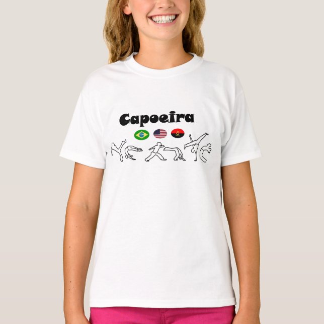 Shirt kids capoeira martial art (Vorderseite)