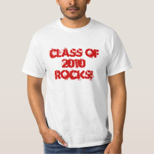 Shirt-Klasse von 2010 FELSEN! T-Shirt
