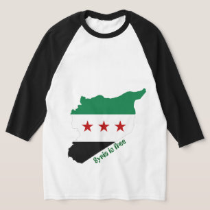 Shirt - Kostenlose Syria Karte