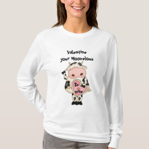 Shirt Land-Spaß-Kuhvalentines Tages
