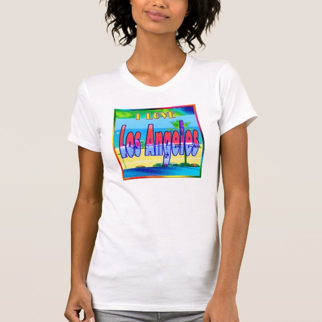 Shirt "Lovely Los Angeles 2" (Vorderseite)