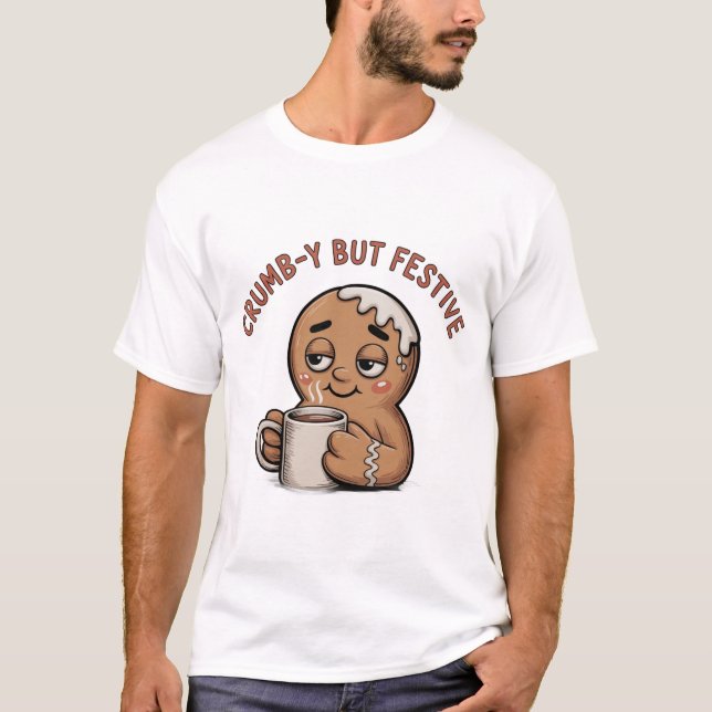 Shirt | Lustiger Weihnachtsplätzchen Humor Tee (Vorderseite)