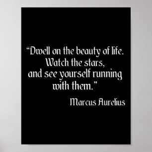 Shirt Marcus Aurelius am schönen Li Poster