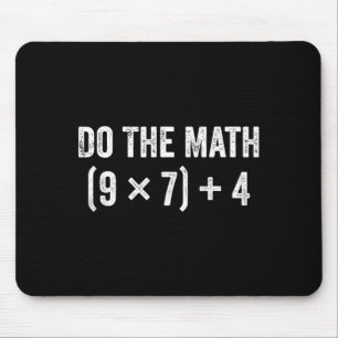 Shirt Math 67 Meme Mousepad