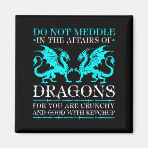 Shirt Mischt Sich Nicht In Angelegenheiten Fantasy Magnet