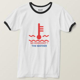 Shirt mit Hot Light Warning