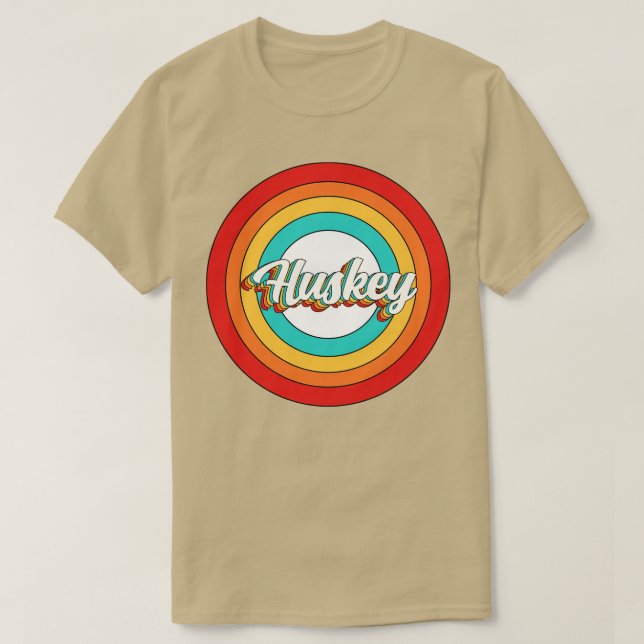 Shirt mit Schlüsselname Vintager Schlüssel (Design vorne)