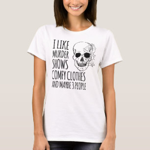 Shirt, Mord zeigt Freunden Horror T-Shirt