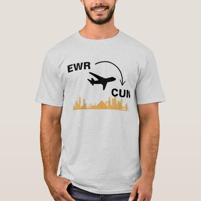 Shirt nach Cancun (Vorderseite)