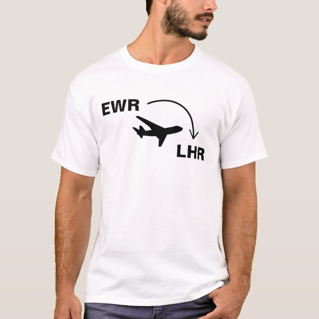 Shirt nach London England (Vorderseite)