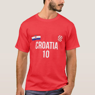 Shirt nationalen Teams Kroatiens