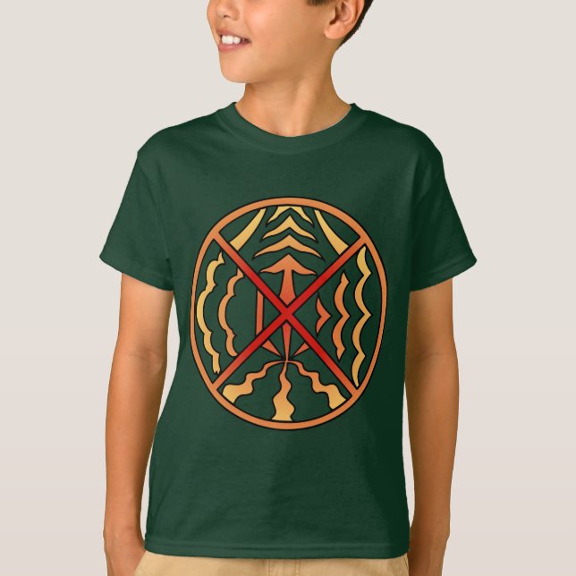 Shirt "Native Art T - Shirt Bio Kid's Elements" (Vorderseite)