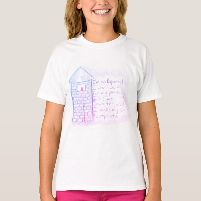 Shirt nicht Rapunzel zitieren. (Vorderseite)