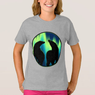 Shirt Northern Lights Bio Girl's T - Shirt