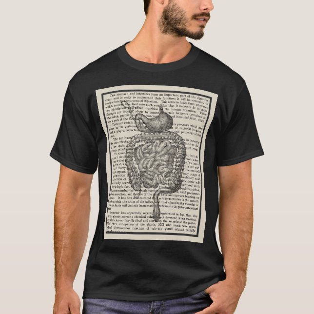 Shirt Nr. 4 zur Anatomie des Digitalsystems (Vorderseite)