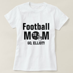 Shirt personalisiert Football Mama