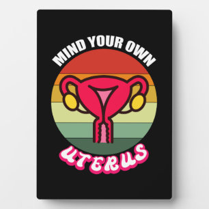 Shirt Pro Choice-Shirt für Reproduktionsrechte Fotoplatte