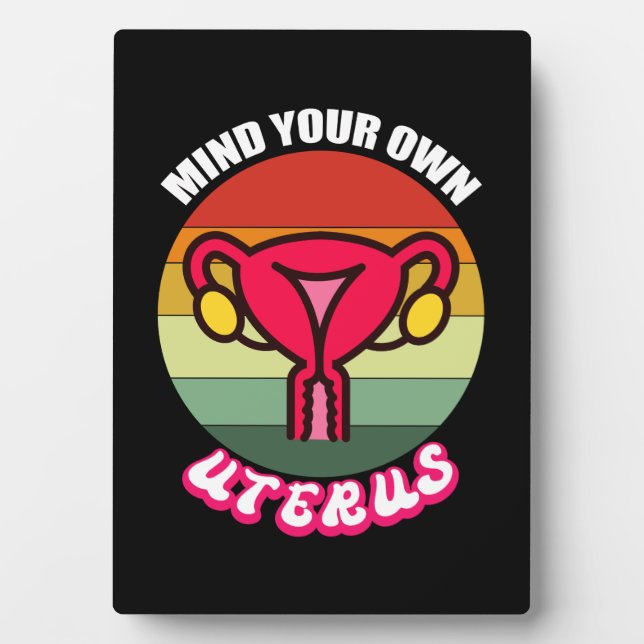 Shirt Pro Choice-Shirt für Reproduktionsrechte Fotoplatte